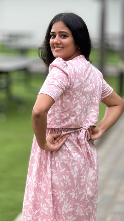 Soft Bloom (CASUAL LOUNGEWEAR COAT)