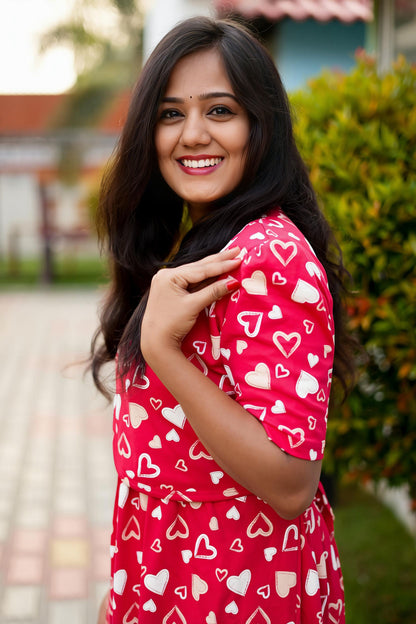 MATERNITY ATTACHED COAT (Heartful)