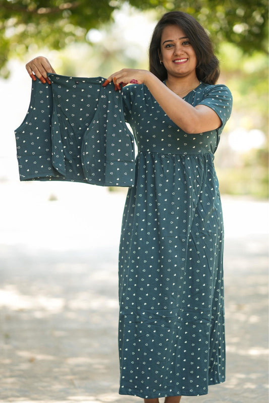 Heartsy (CASUAL LOUNGEWEAR COAT)