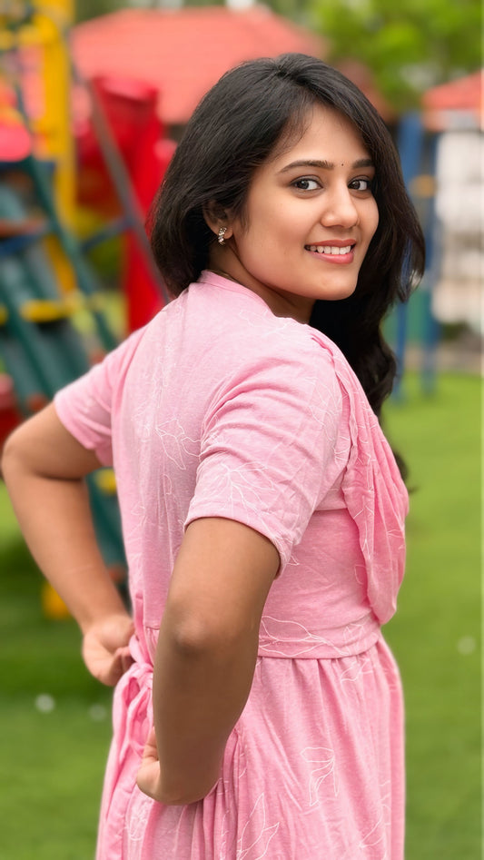 🩷PINKORA🩷 (Zipless Maternity Shawl)