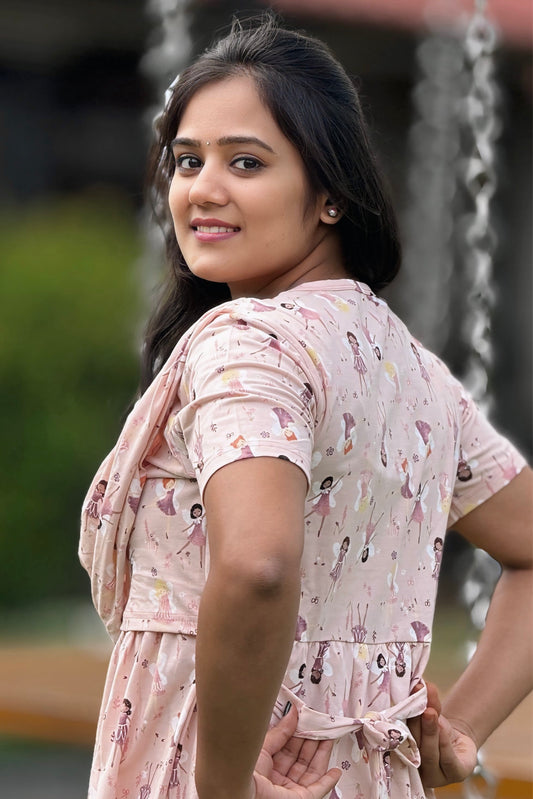 Barbie Sole (Zipless Maternity Shawl)