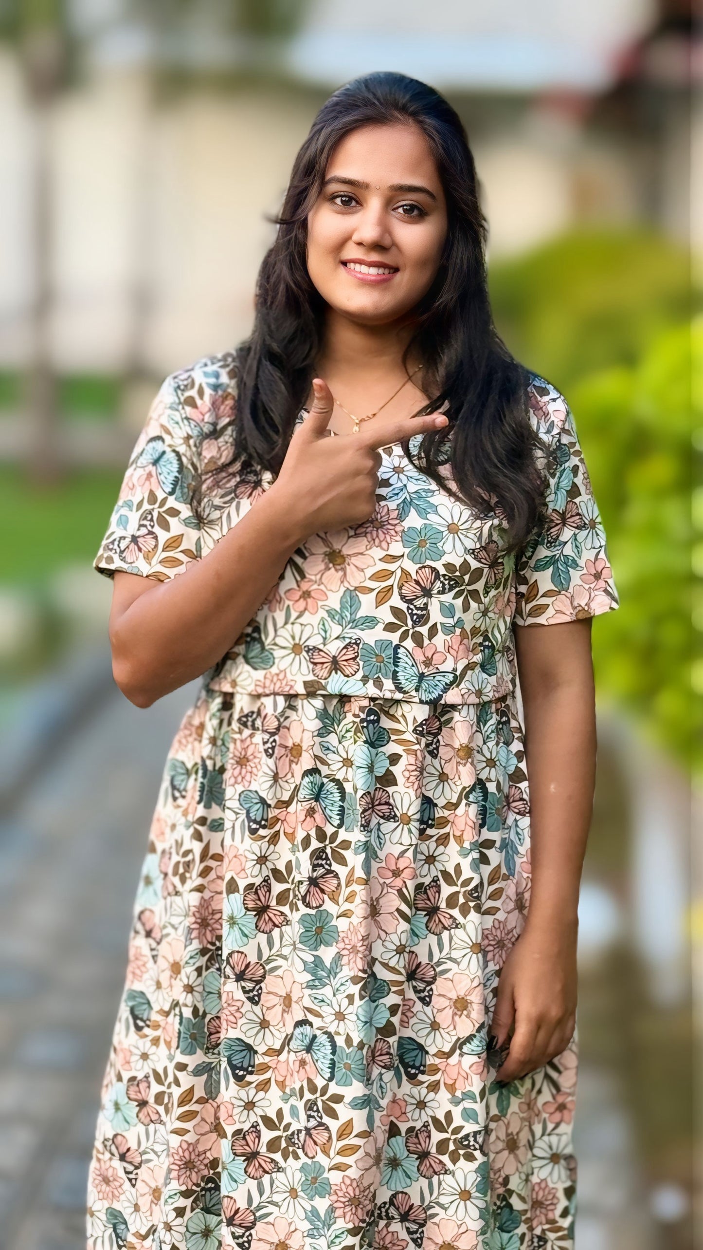 BLOSSOM TRAIL (ZIPLESS MATERNITY)