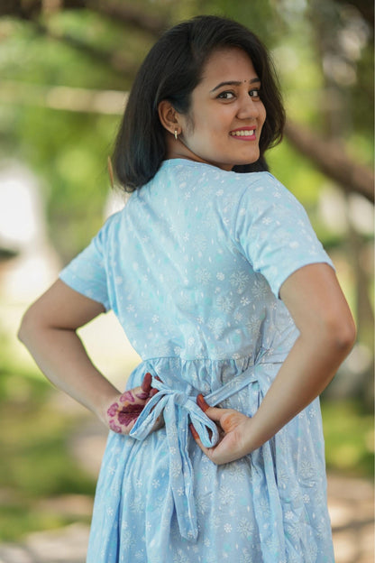 Glaciera (Zipless Maternity Shawl)