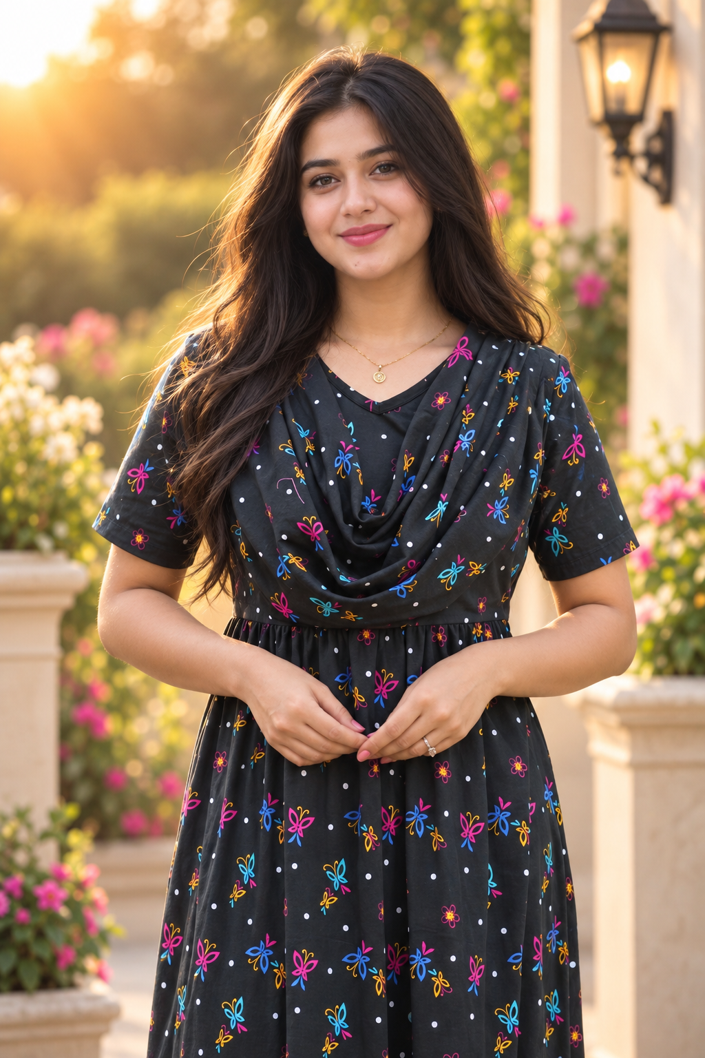 Eclat (Casual Loungewear Shawl)