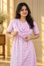 Lushia (Zipless Maternity Shawl)