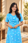 LunaBlu (Zipless Maternity Shawl)