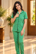Collar Pyjama Night suit