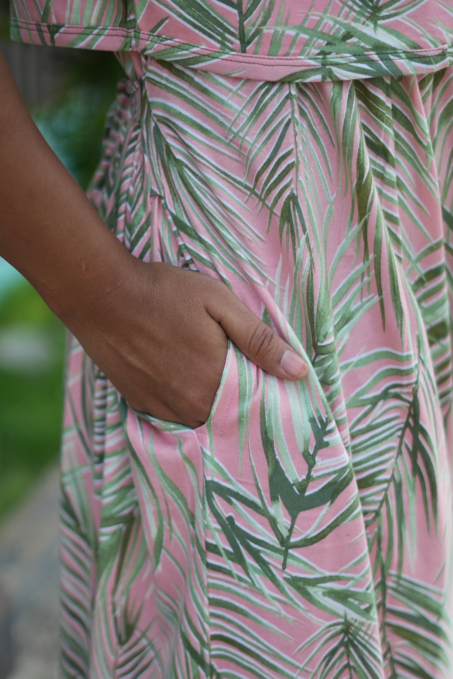 MATERNITY REMOVABLE COAT (RoséLeaf)