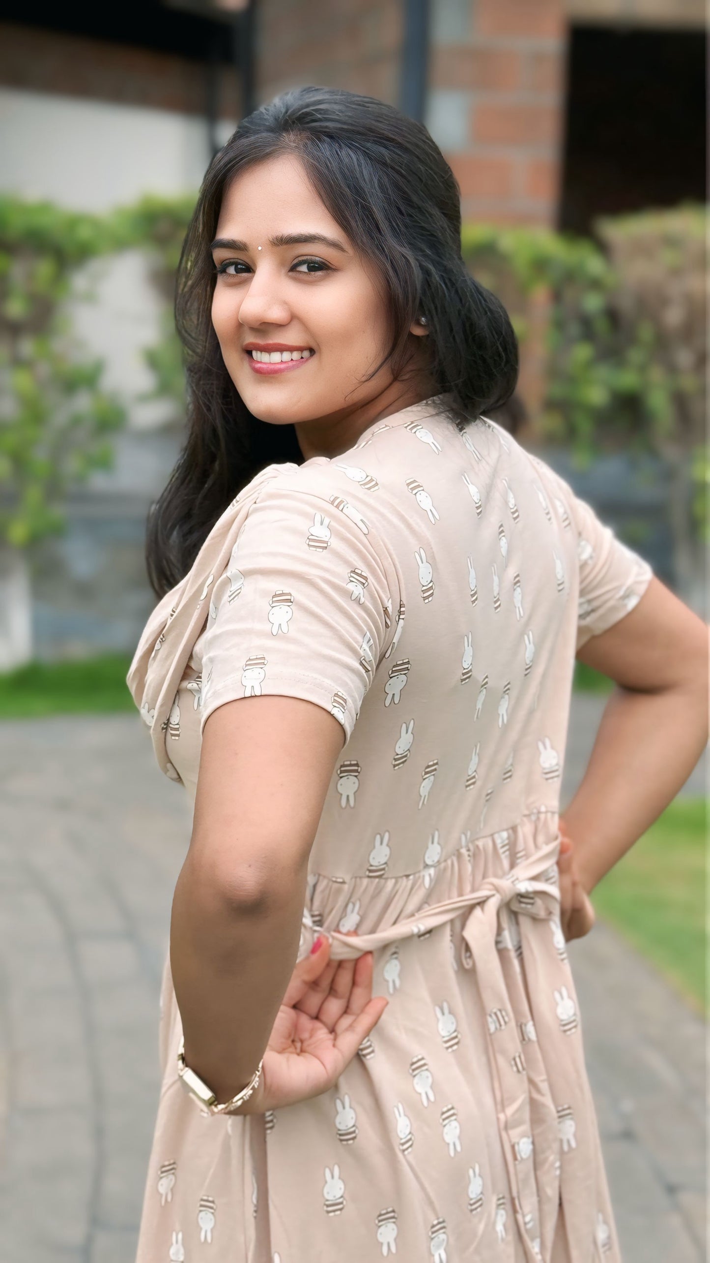 MILD SANDAL BUTTERFLY (NON MATERNITY SHAWL)