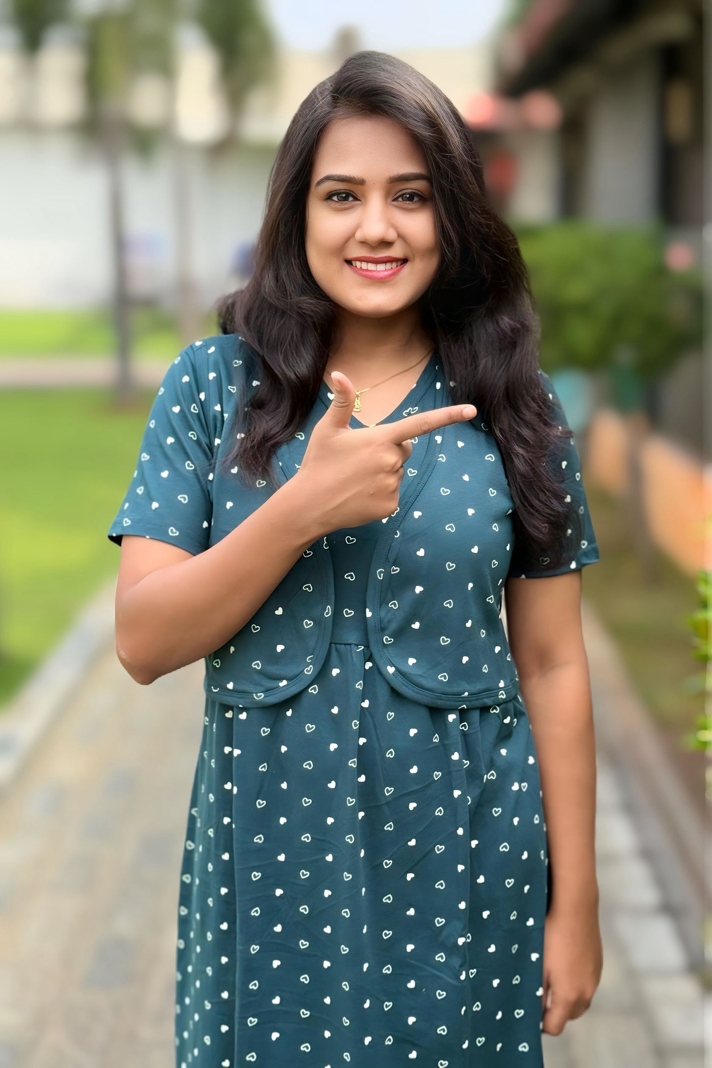 Heartsy (CASUAL LOUNGEWEAR COAT)