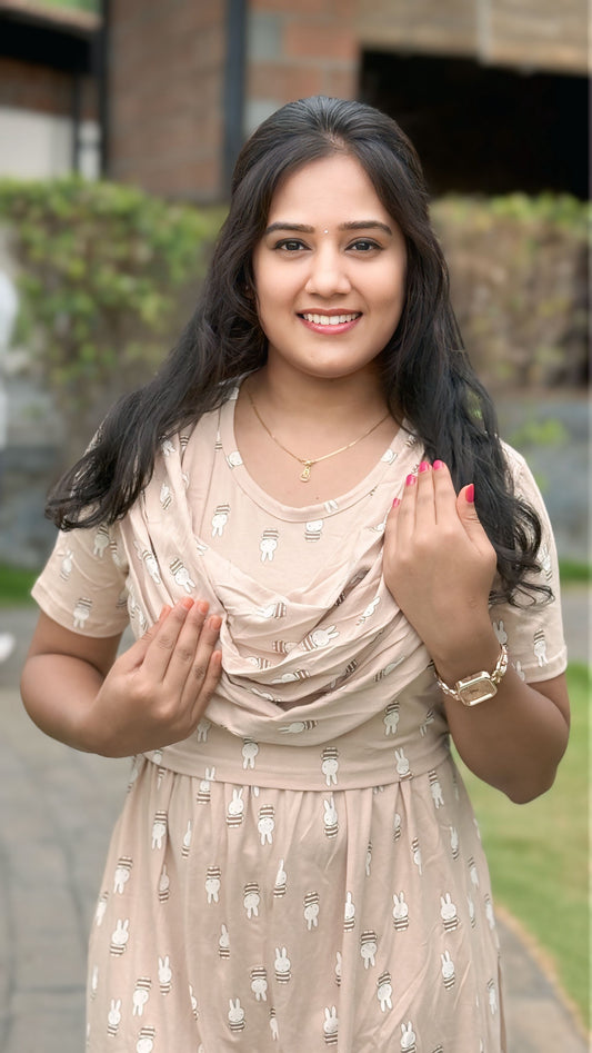 MILD SANDAL BUTTERFLY (NON MATERNITY SHAWL)