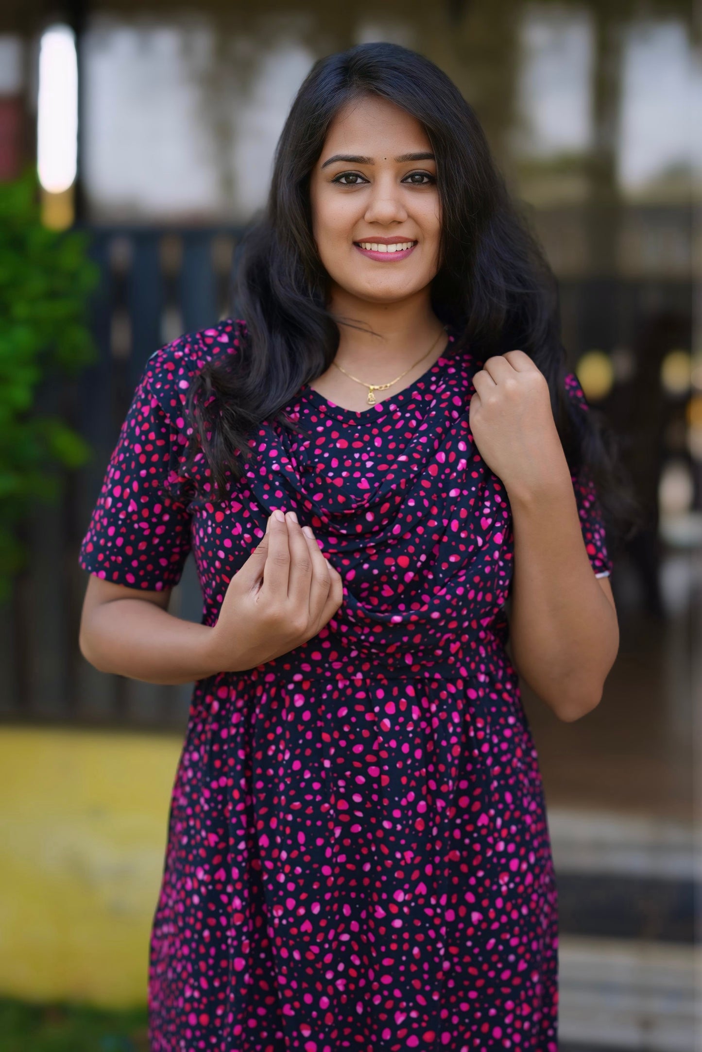 VivaDots (Zipless Maternity Shawl)