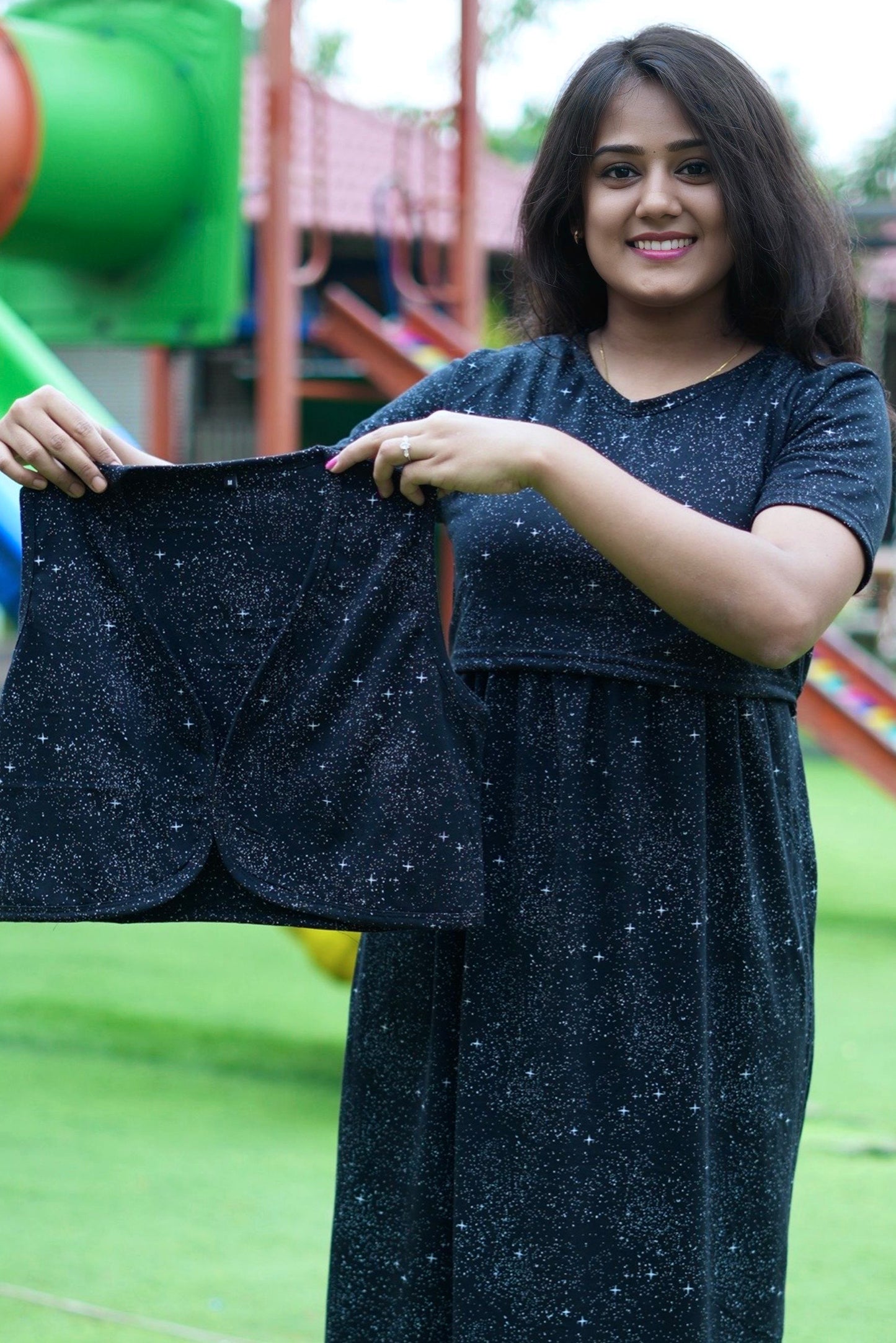 MATERNITY REMOVABLE COAT (Midnighta)