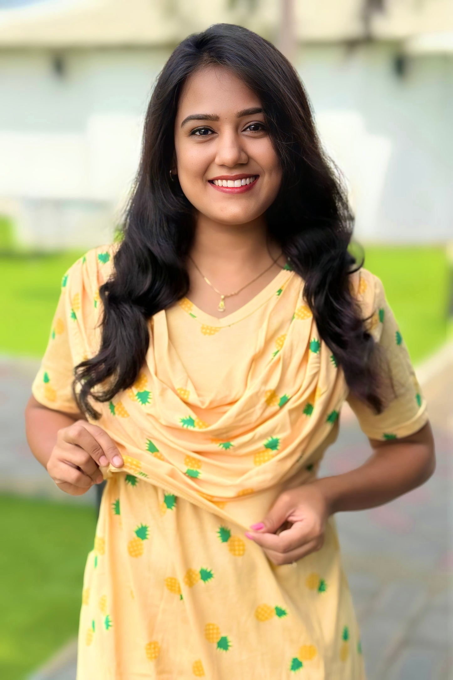 PineGlow (Zipless Maternity Shawl)