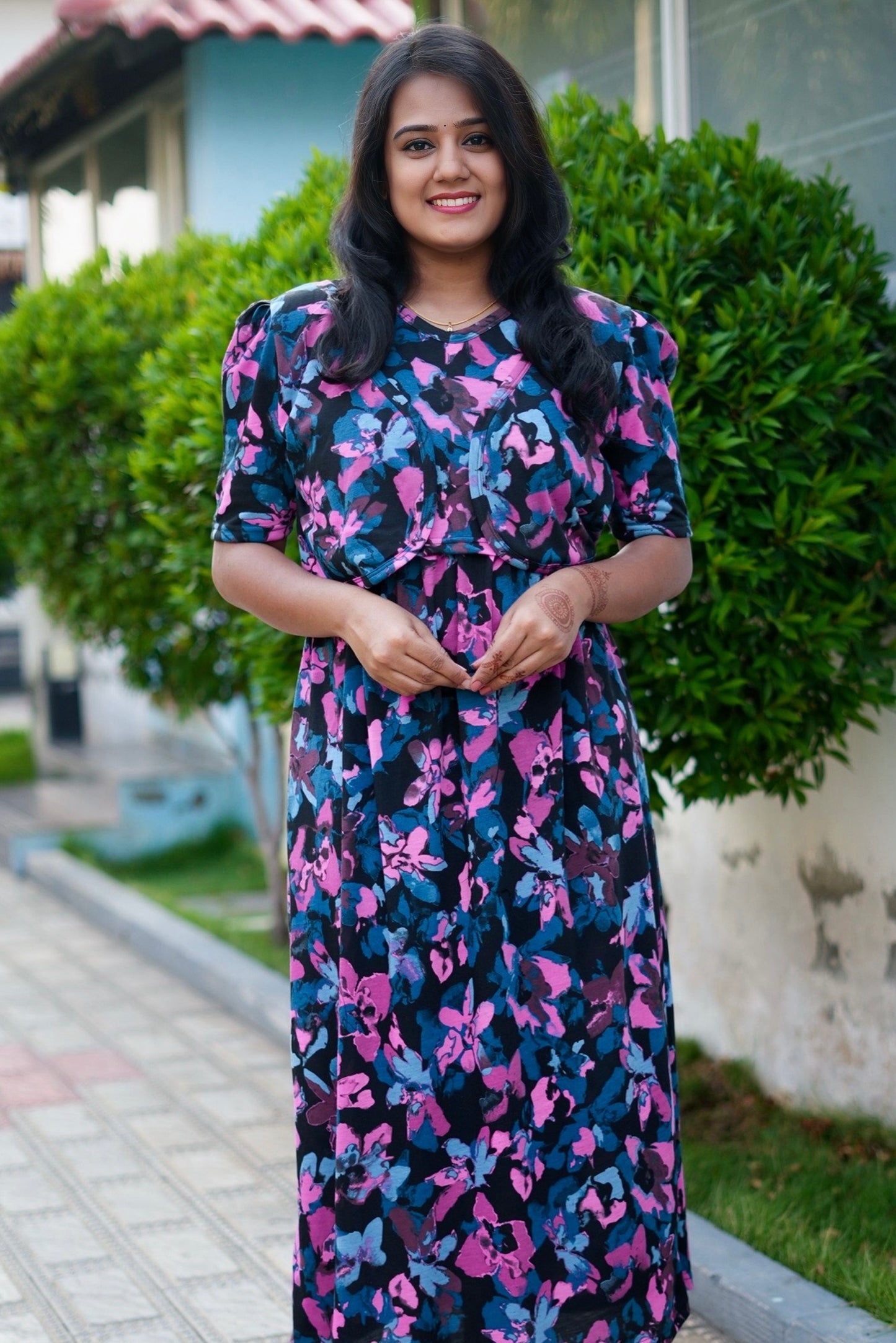 MATERNITY ATTACHED COAT (Petal Magic)