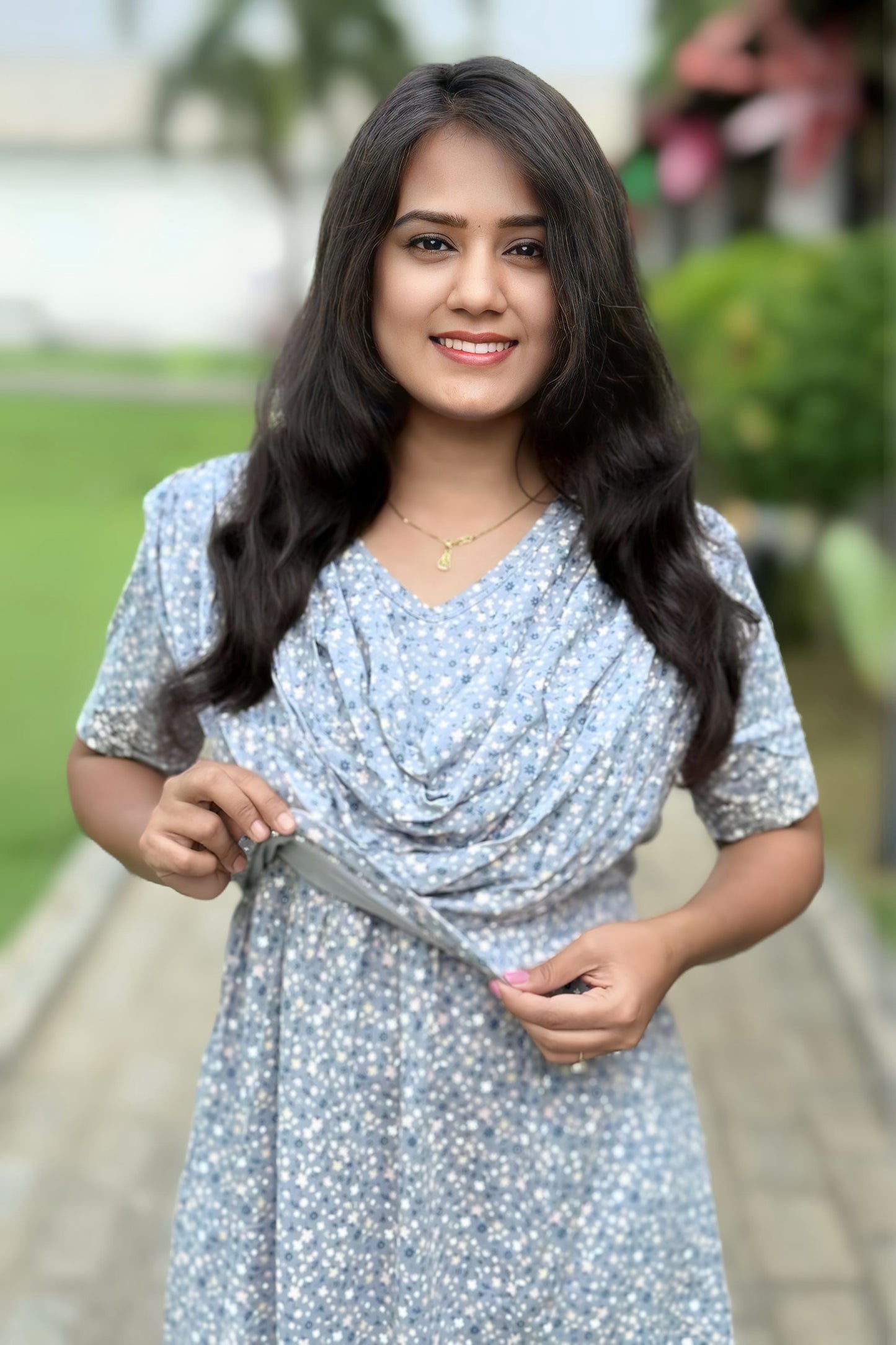 Zipless Maternity Shawl