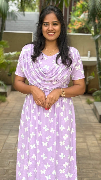 Zipless Maternity Shawl