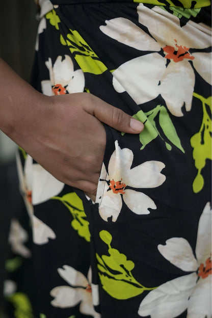 Gardenia (Casual Loungewear Shawl)