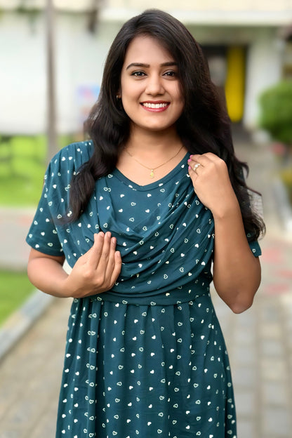 Femora (Zipless Maternity Shawl)