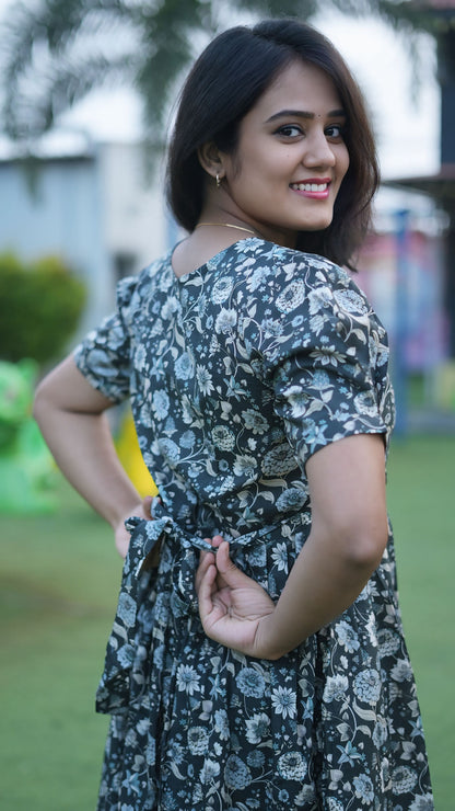 Maternity Cotton Kurti (BloomVanta)