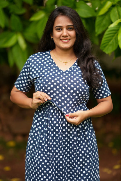 Pre Book - Navy Spark (ZIPLESS MATERNITY)