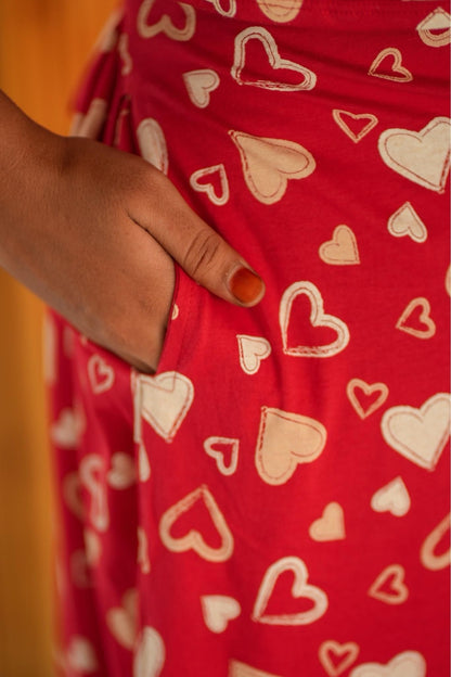 MATERNITY ATTACHED COAT (Heartful)