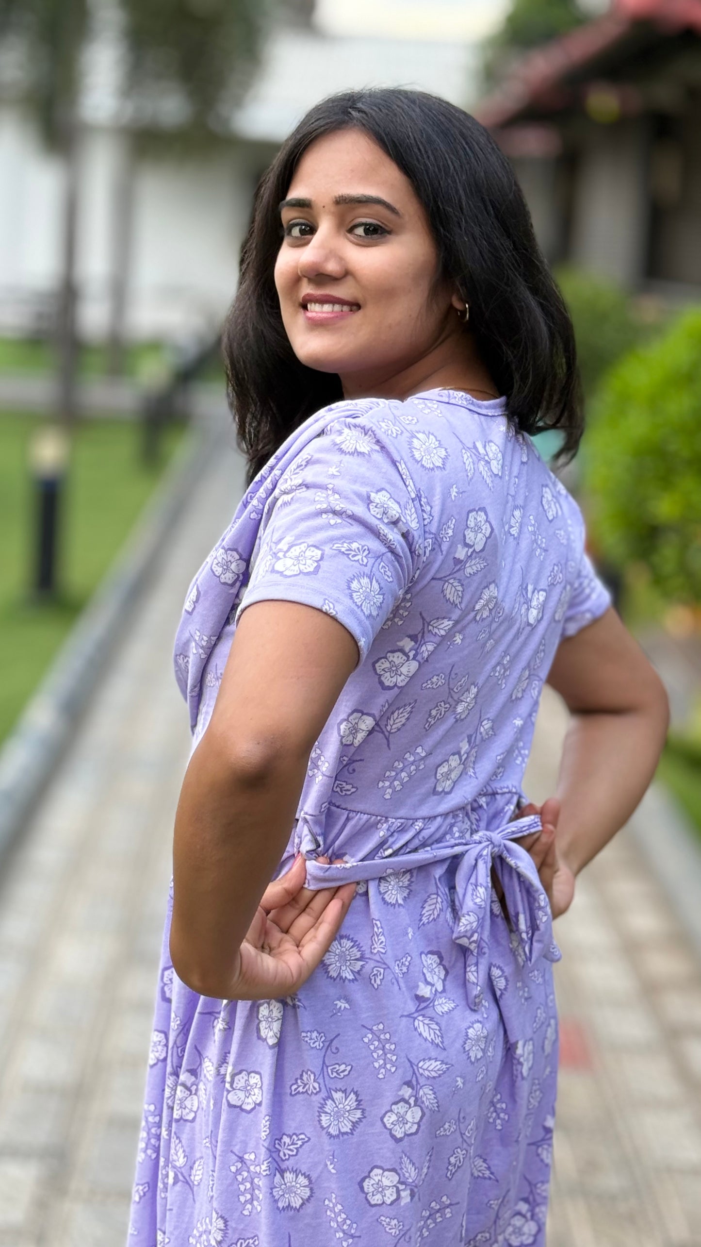 Zipless Maternity Shawl