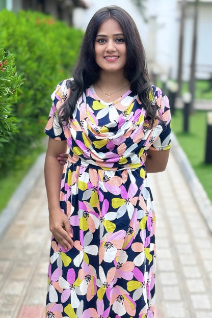 Bloomora (Zipless Maternity Shawl)