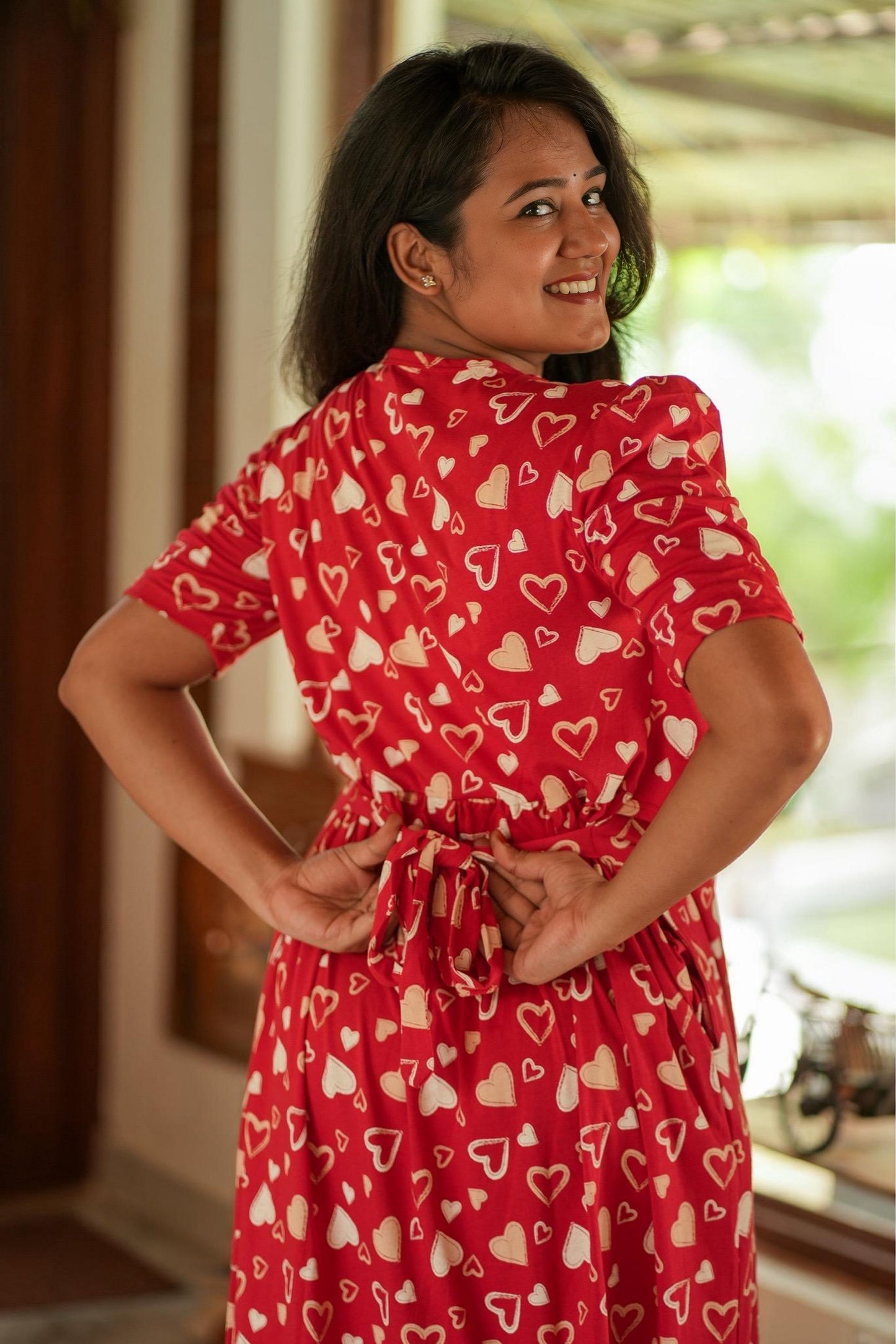 MATERNITY ATTACHED COAT (Heartful)