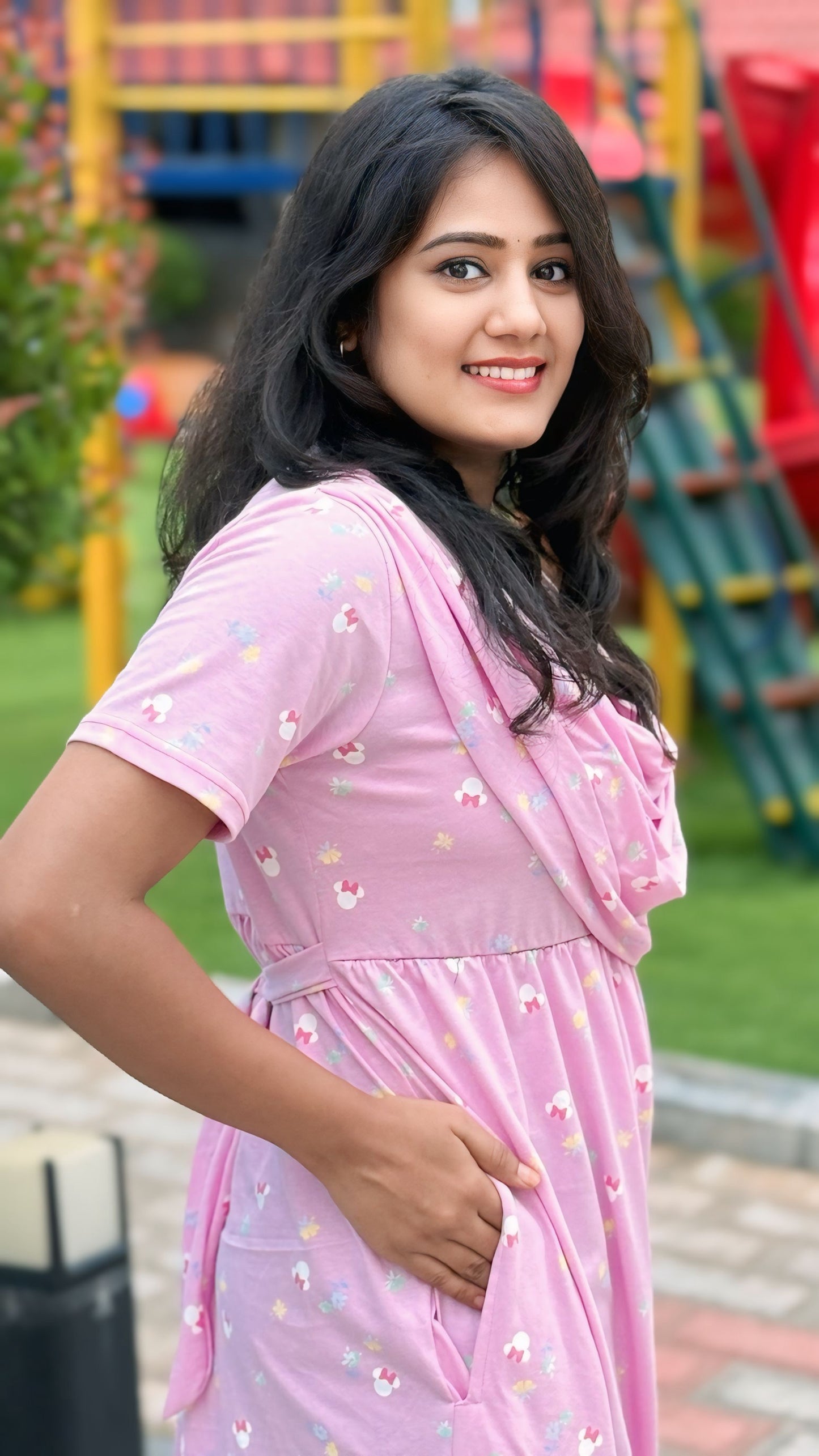 Pink Whisper (Non Maternity Shawl)