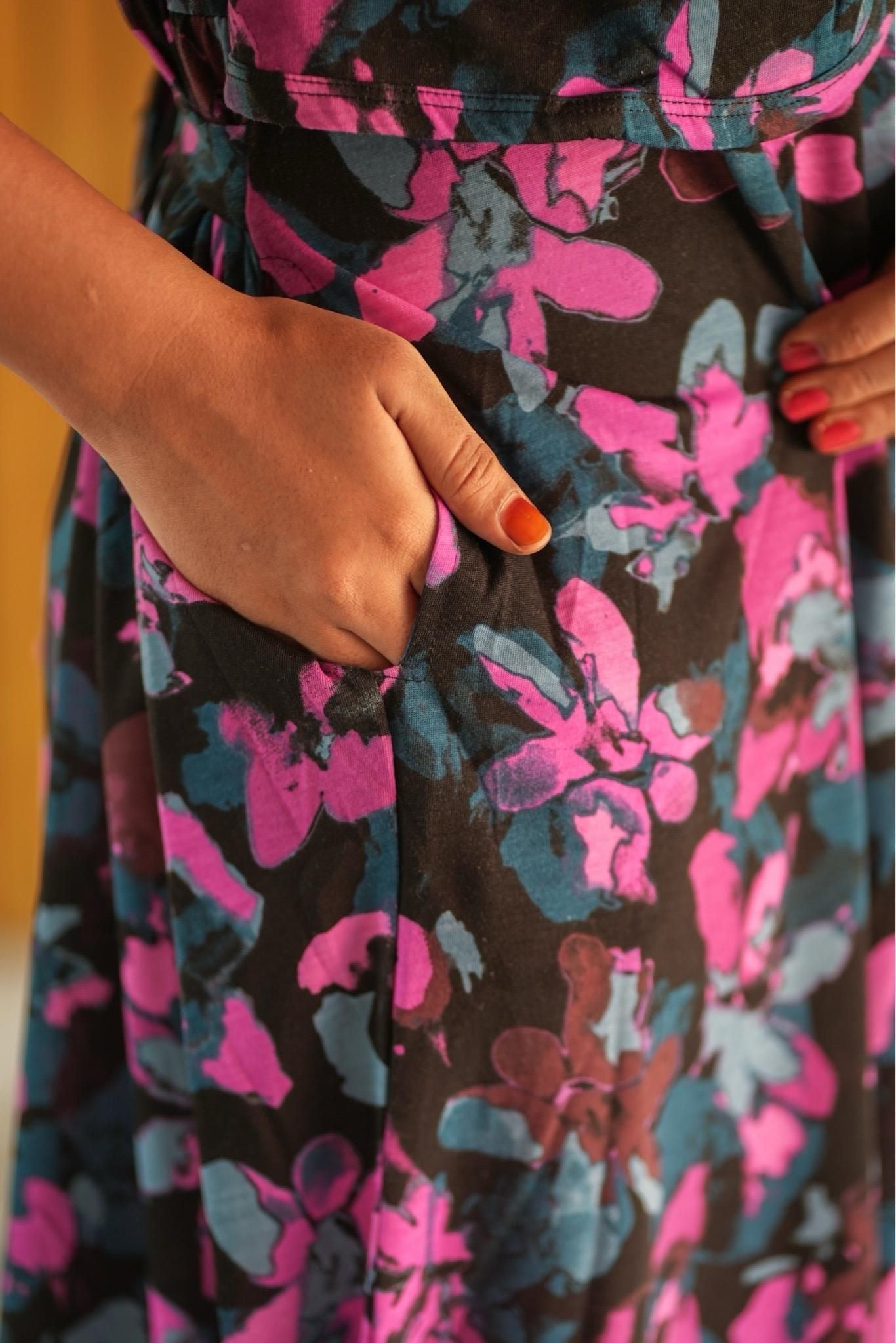 MATERNITY ATTACHED COAT (Petal Magic)
