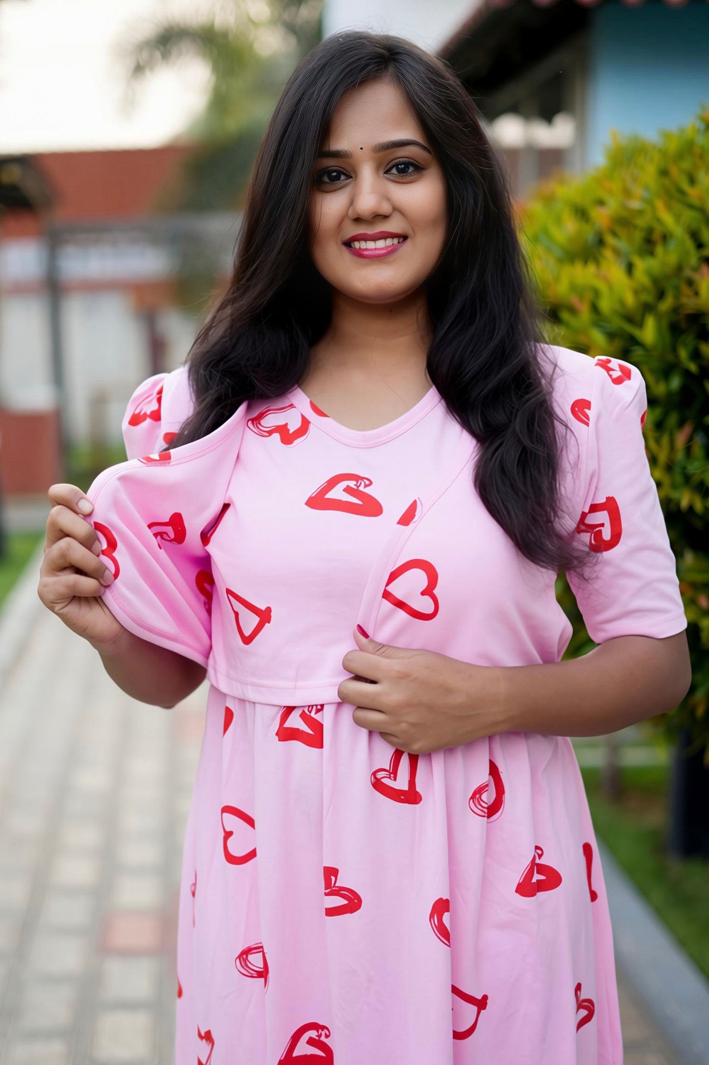 MATERNITY ATTACHED COAT (Cupid)