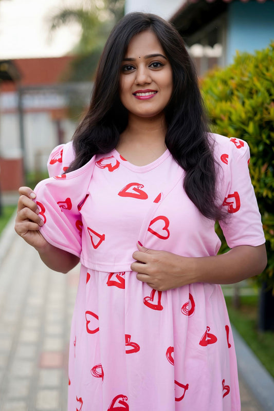 MATERNITY ATTACHED COAT (Cupid)