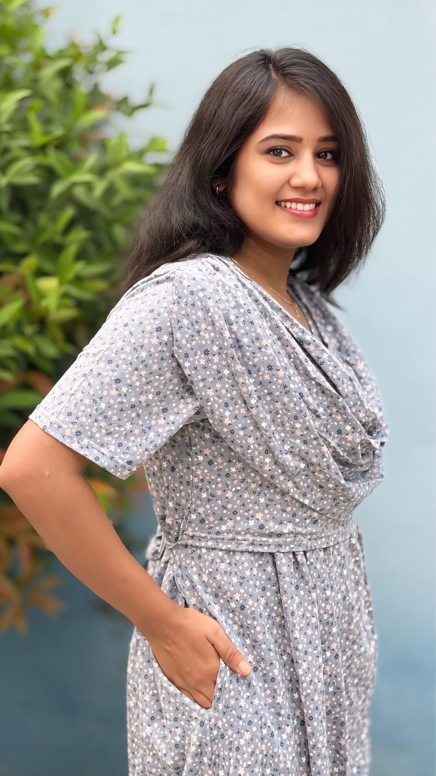 Elvessa (Zipless Maternity Shawl)