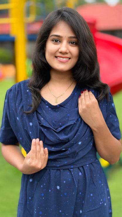 Stellora (Zipless Maternity Shawl)