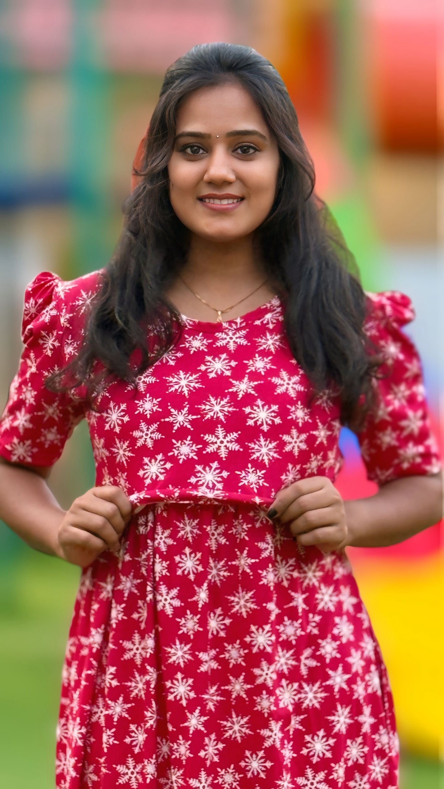 RED AURA (ZIPLESS MATERNITY)