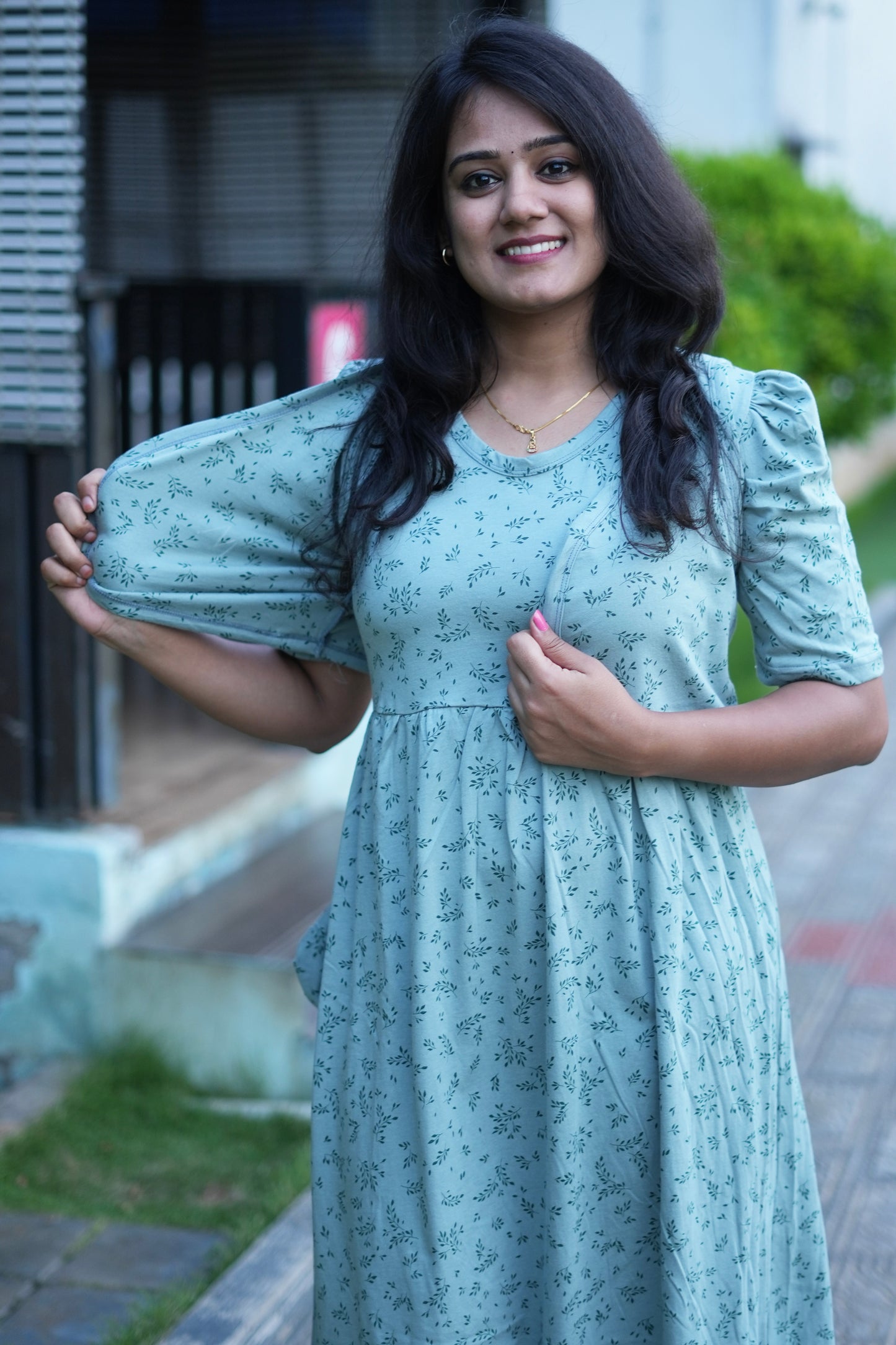 Mint Grace (CASUAL LOUNGEWEAR COAT)