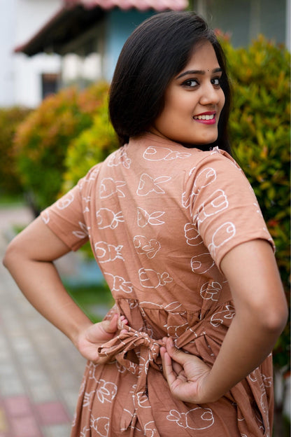 Cocoa (Casual Loungewear Shawl)