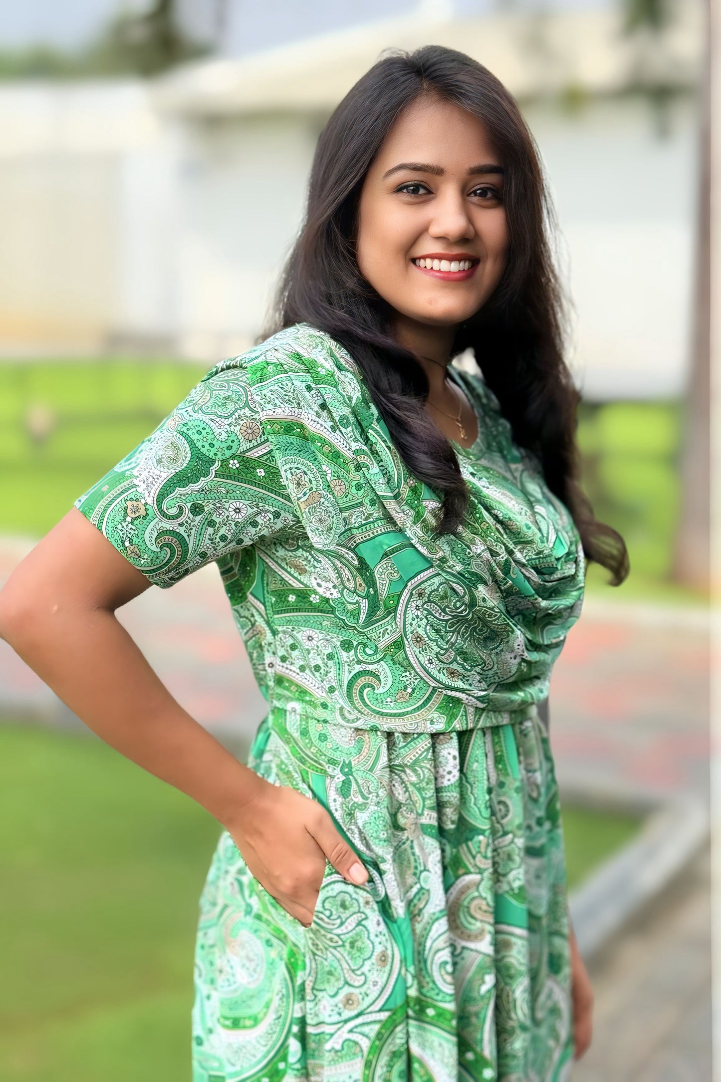 Velmira (Zipless Maternity Shawl)