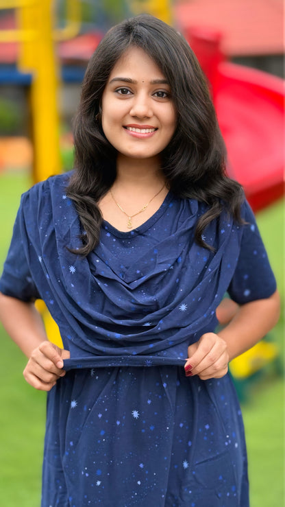 Stellora (Zipless Maternity Shawl)