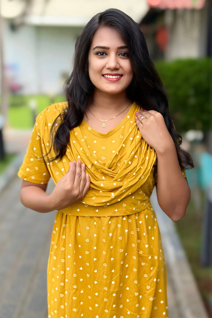 Lushia (Zipless Maternity Shawl)