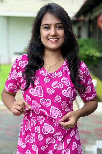 HeartlyPink (Zipless Maternity)