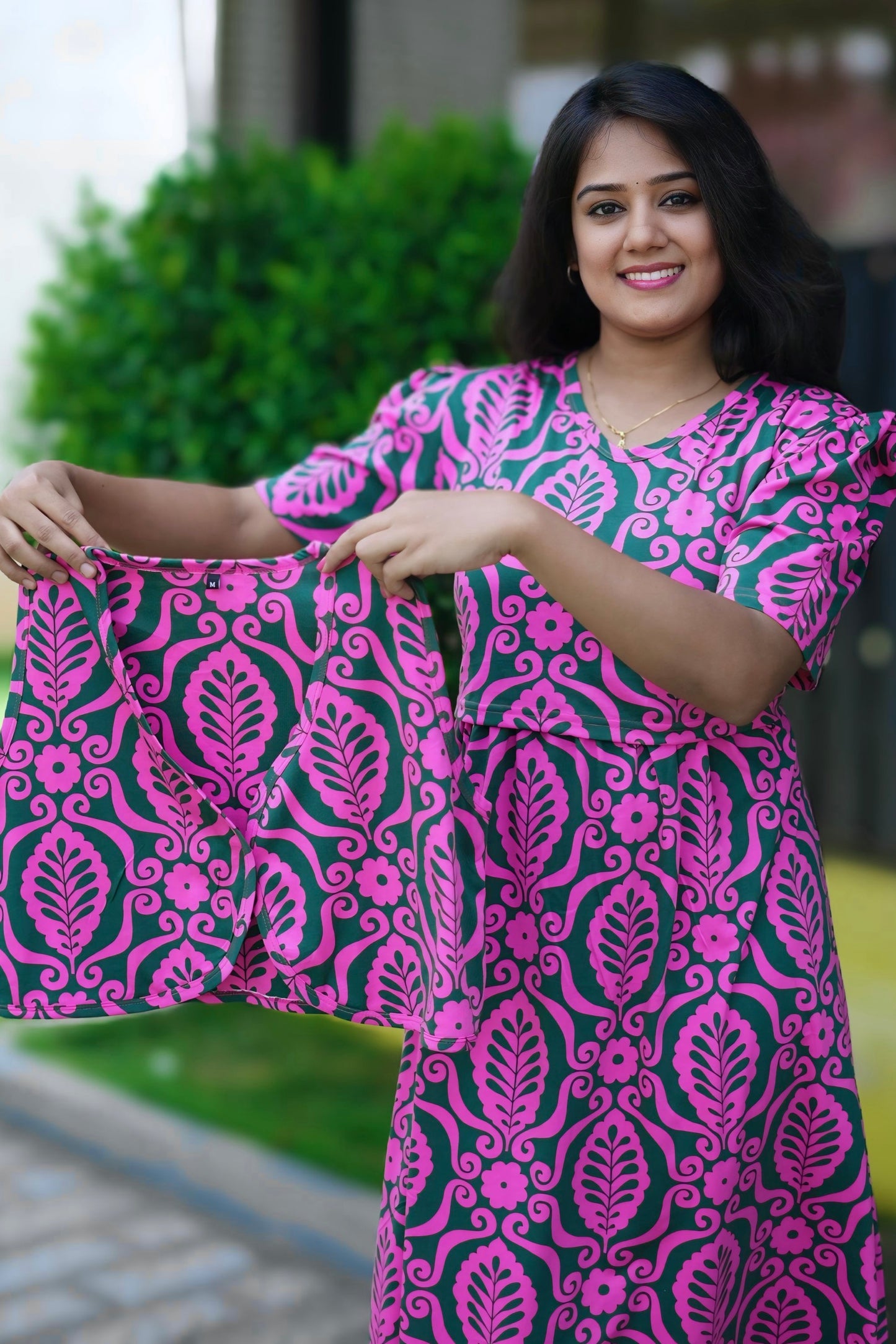 MATERNITY REMOVABLE COAT (PinkFable)