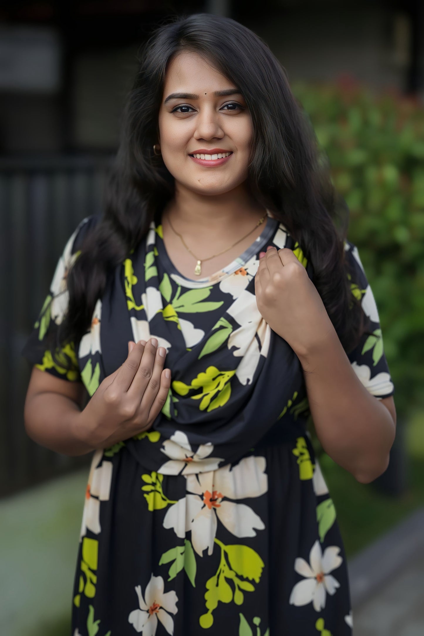 Gardenia (Casual Loungewear Shawl)