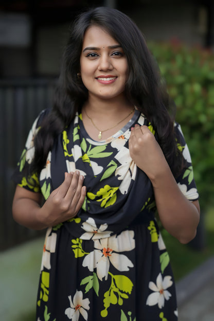 Gardenia (Casual Loungewear Shawl)