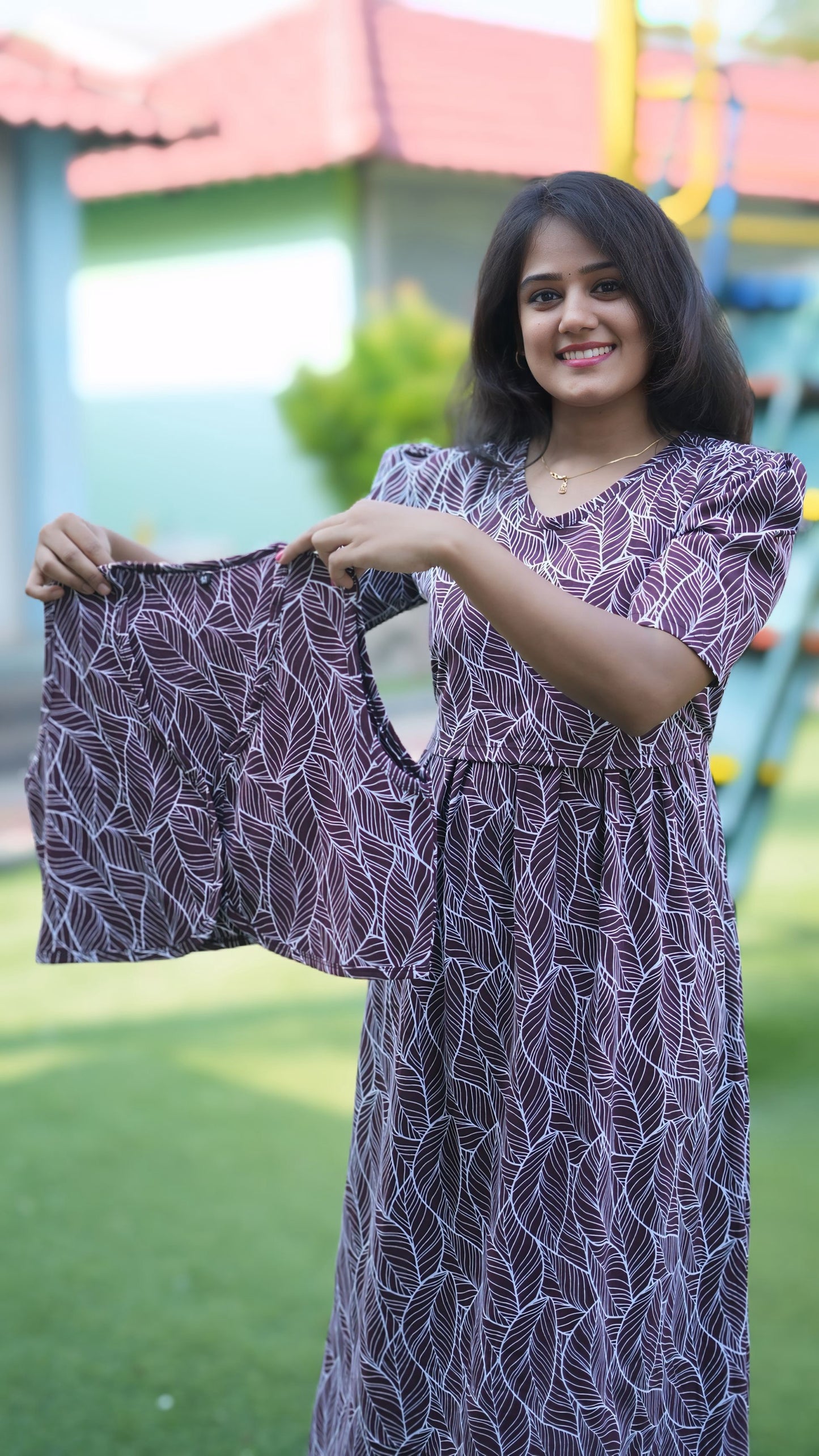 MATERNITY COAT (OrchidFlow)