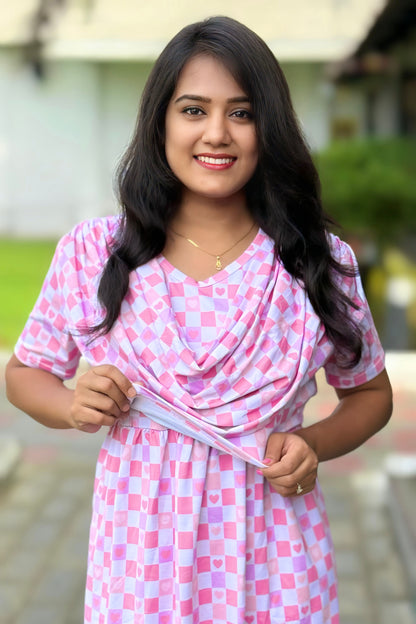 Lushia (Zipless Maternity Shawl)