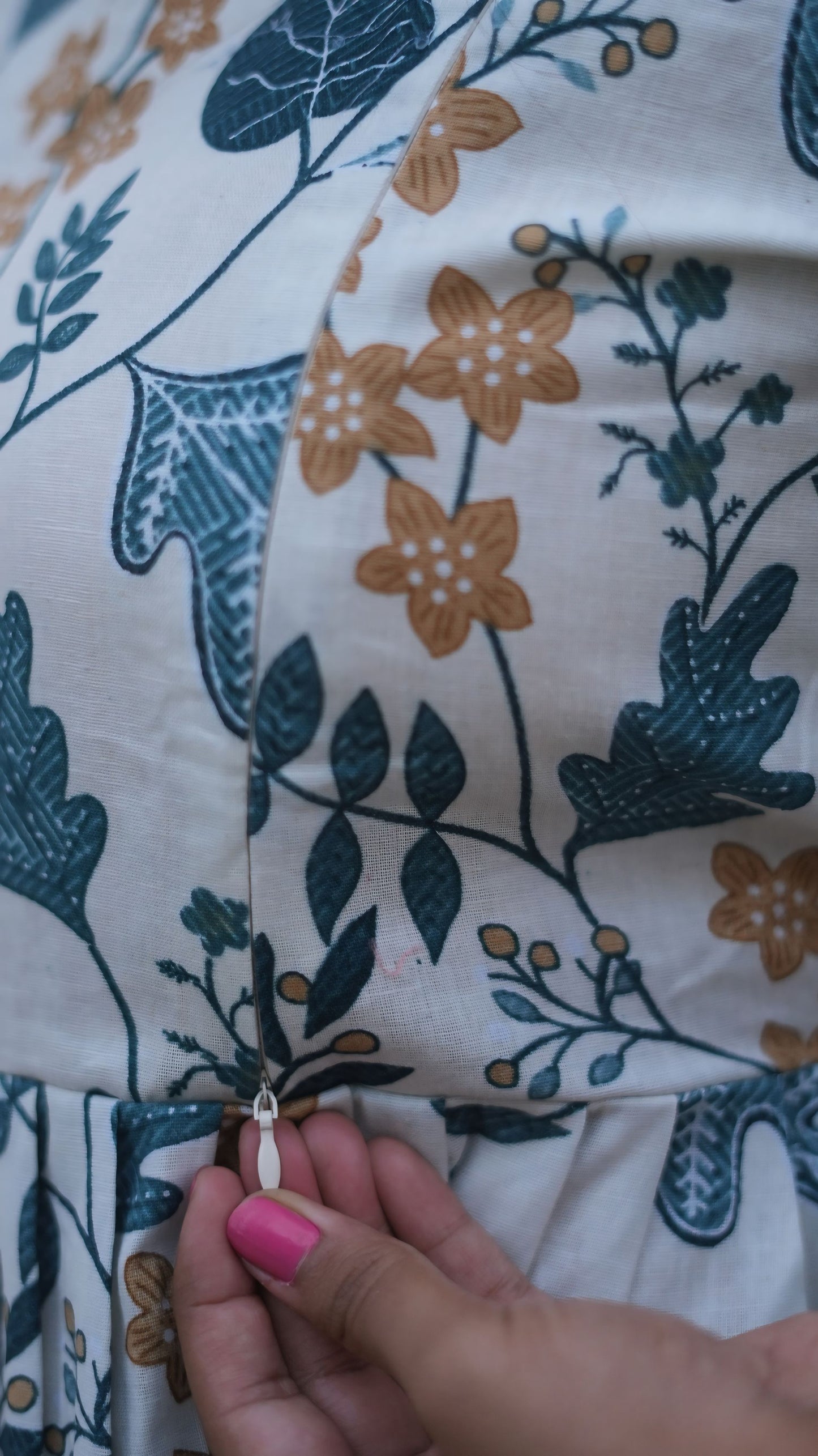 Maternity Cotton Kurti (FrostLeaf)