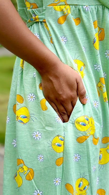 Greeny Duck (Casual Loungewear Shawl)