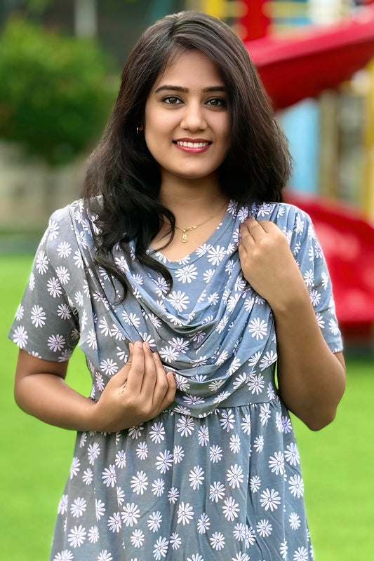 Fleuron (Casual Loungewear Shawl)